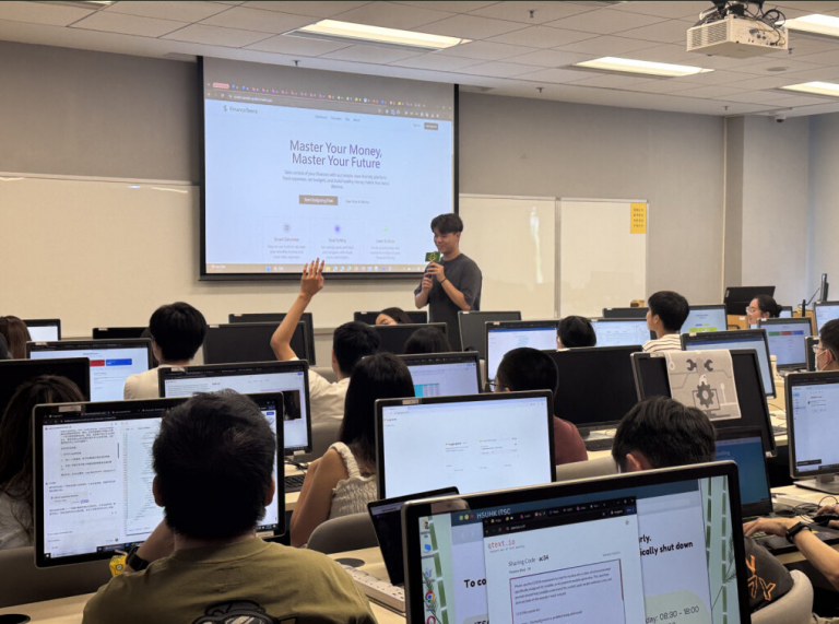 First-time coders, lifelong creators — Over 40 HSUHK students discovering the power of AI, one prompt at a time.